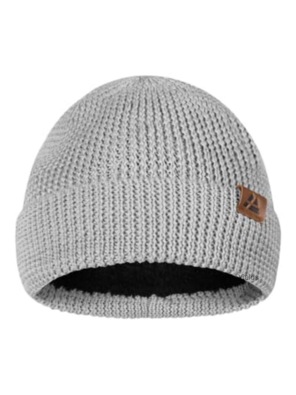 Merino Wool Beanie Fleece Lined Thermal Winter Hat One Size